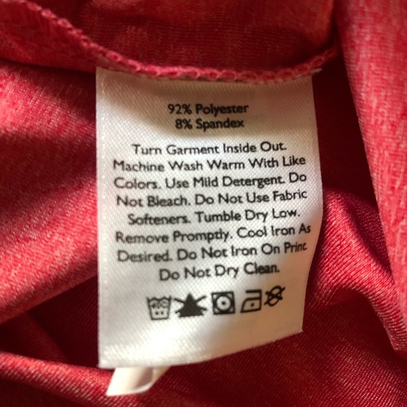 EUC Eddie Bauer Sweet & Soft Red Long-Sleeve with Roll-Up Cuff Option Shirt - Picture 13 of 13